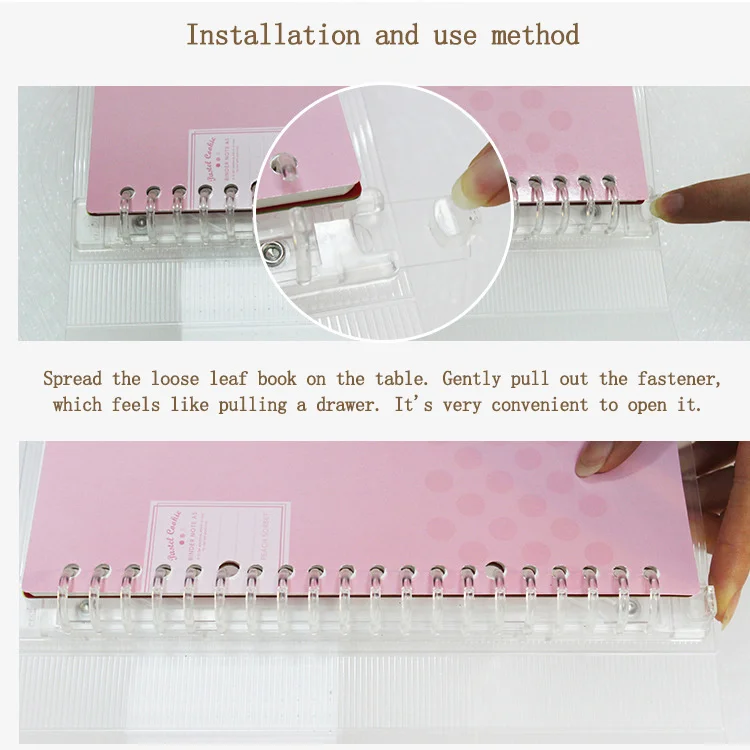 B5 A4 A5 High Quality Binder Notebook Loose Leaf Spiral Notebook Paper Diary Removable Thickened Coil Shell Notebook