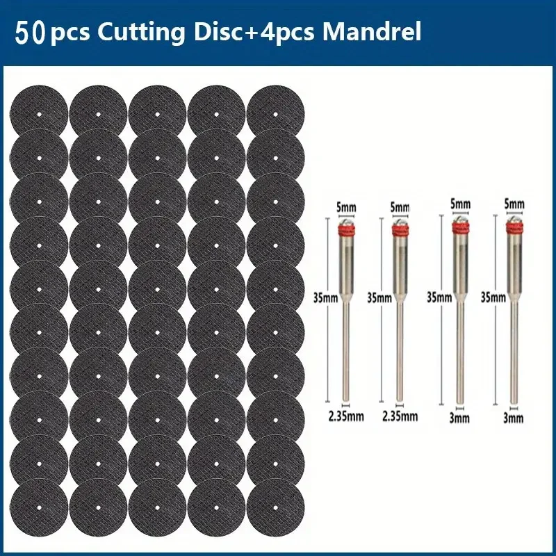 Abrasive Cutting Disc 32mm With Mandrels Grinding Wheels For Accesories Metal Cutting Rotary Tool Saw Blade