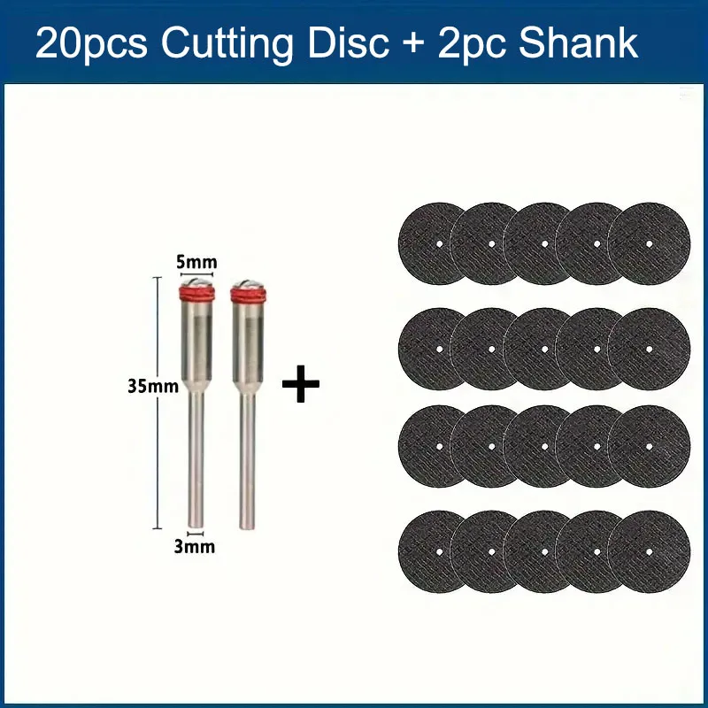 Abrasive Cutting Disc 32mm With Mandrels Grinding Wheels For Accesories Metal Cutting Rotary Tool Saw Blade