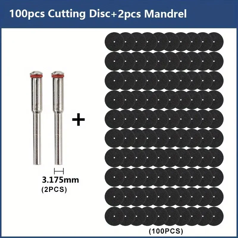 Abrasive Cutting Disc 32mm With Mandrels Grinding Wheels For Accesories Metal Cutting Rotary Tool Saw Blade