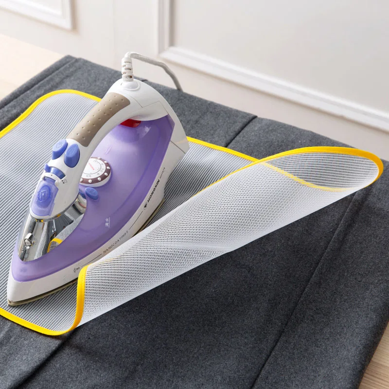Clothes Ironing Protection Pad Cloth Protective Press Mesh Ironing Board Mat Insulation Against Random Colors Ironing Board Cove