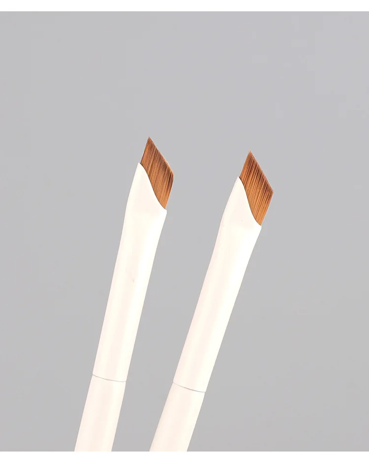 Upgrade Blade Eyeliner Brush Ultra Thin Fine Angle Flat Eyebrow Brush Under The Eye Makeup Brushes Precise Detail Brush White