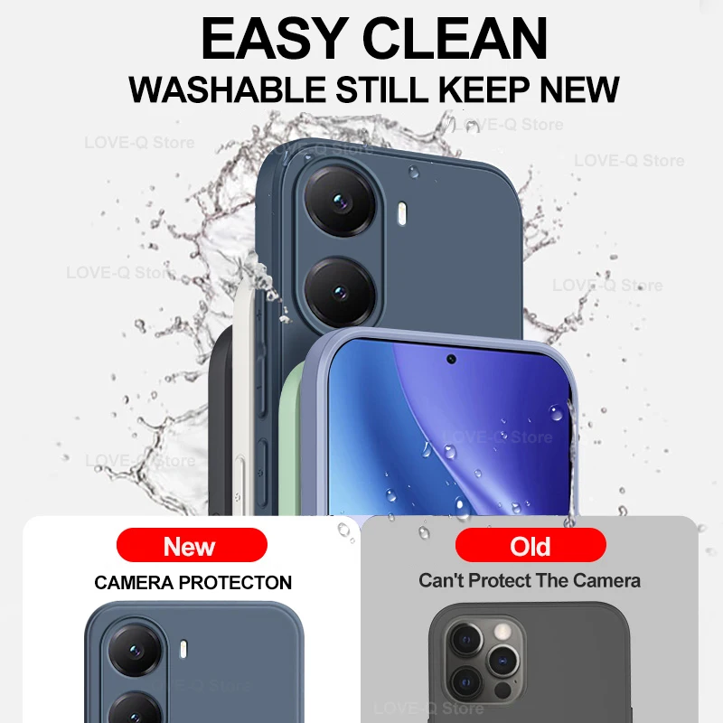 Poco X7 X8 Pro Max Case Liquid Silicone Shockproof Phone Case For Xiaomi Poco X7 X8 Pro X 7 Prо X7Pro Pocox7 Pro Soft TPU Cover