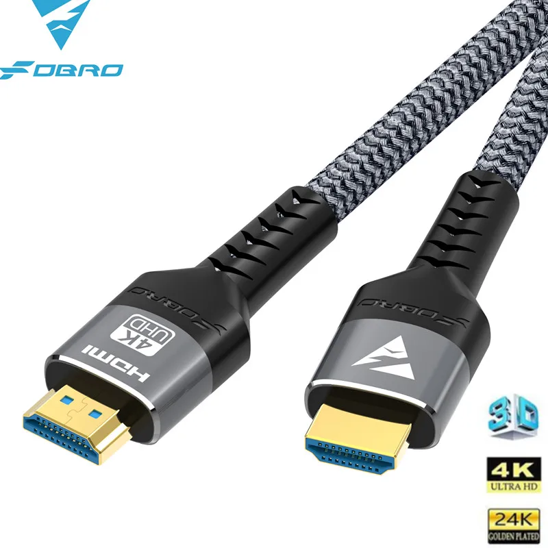 8K HDMI-Compatible Cable 4K@120Hz 8K@60Hz HDMI 2.1 Cable 48Gbps Adapter For RTX 3080 EARC HDR Video Cable PC Laptop TV Box PS5