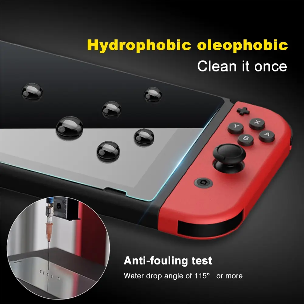 1/2/3PCS Protective Glass For Nintend Switch Tempered Glass Screen Protector for Nintendos Switch Oled Lite NS Accessories Film