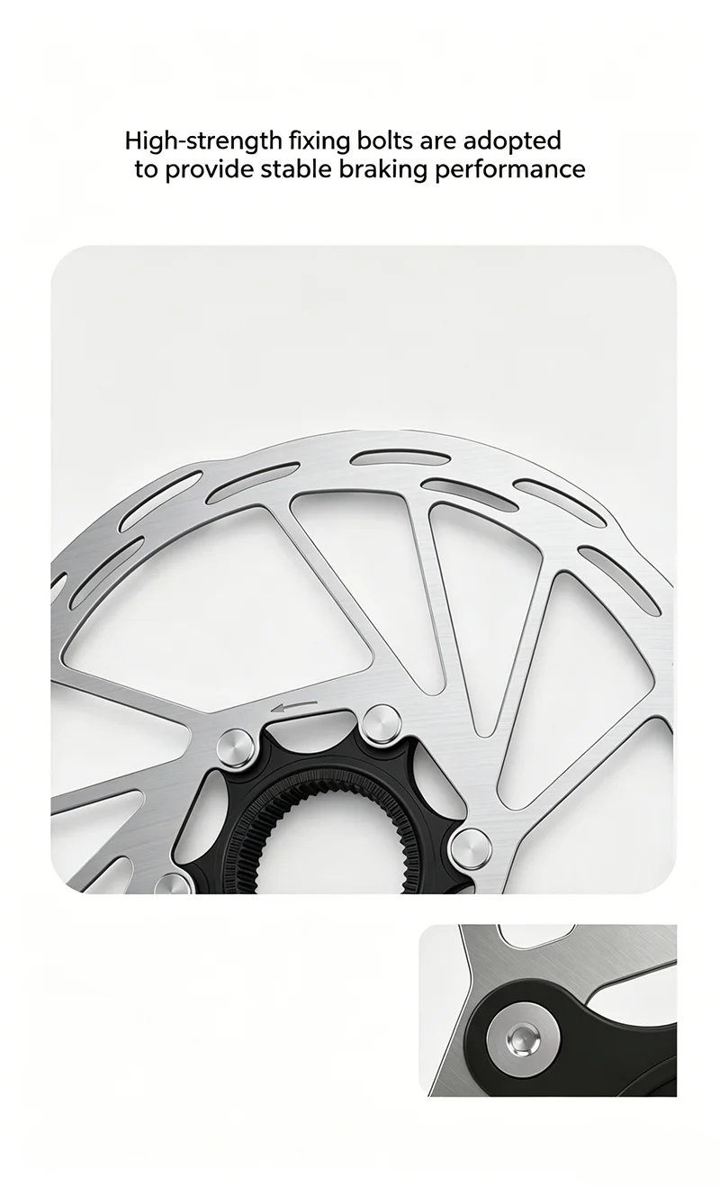 ZRACE Center Lock Brake Disc Rotor Strong Heat Dissipation Floating 140/160/180/203, for MTB / Road