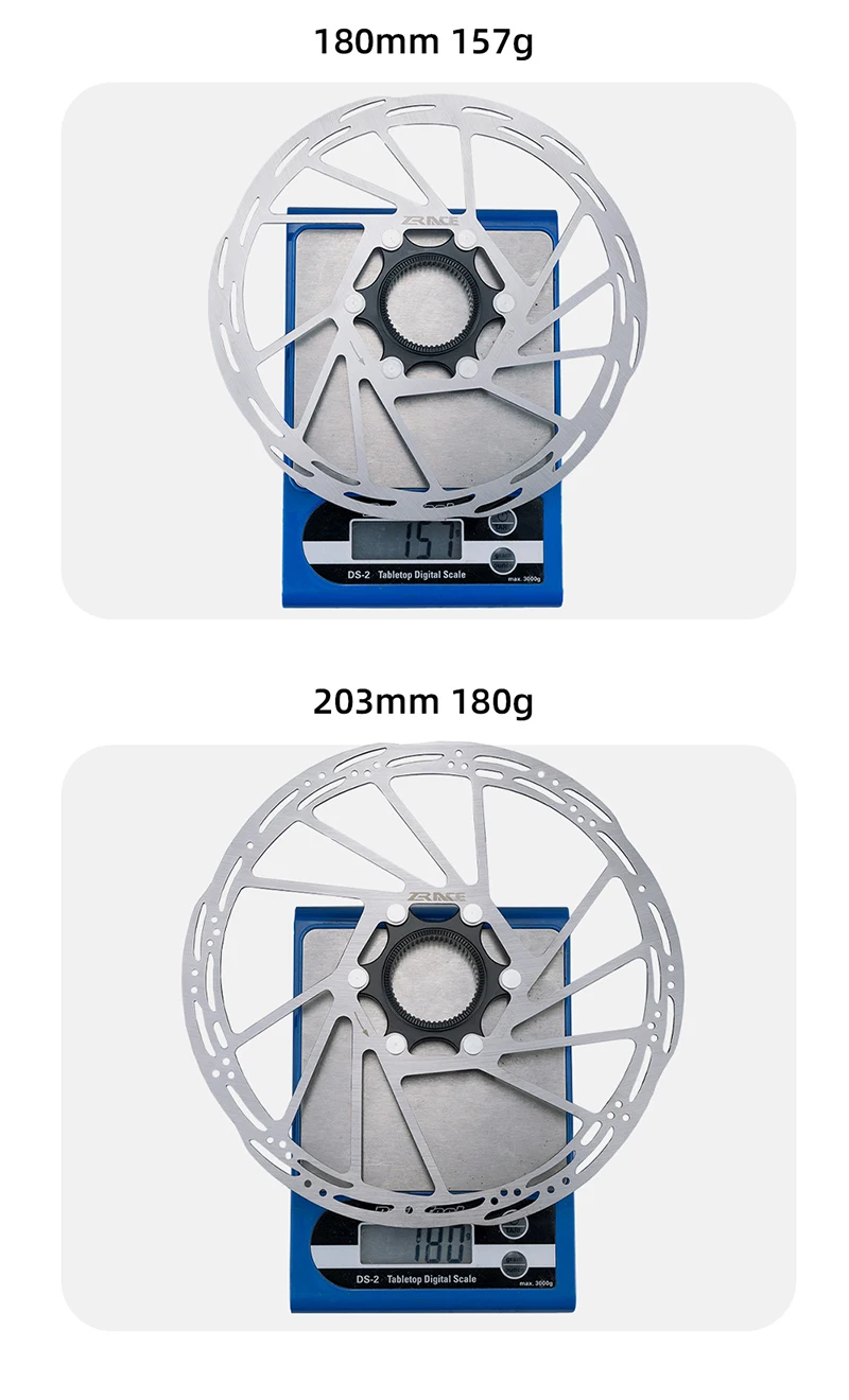 ZRACE Center Lock Brake Disc Rotor Strong Heat Dissipation Floating 140/160/180/203, for MTB / Road