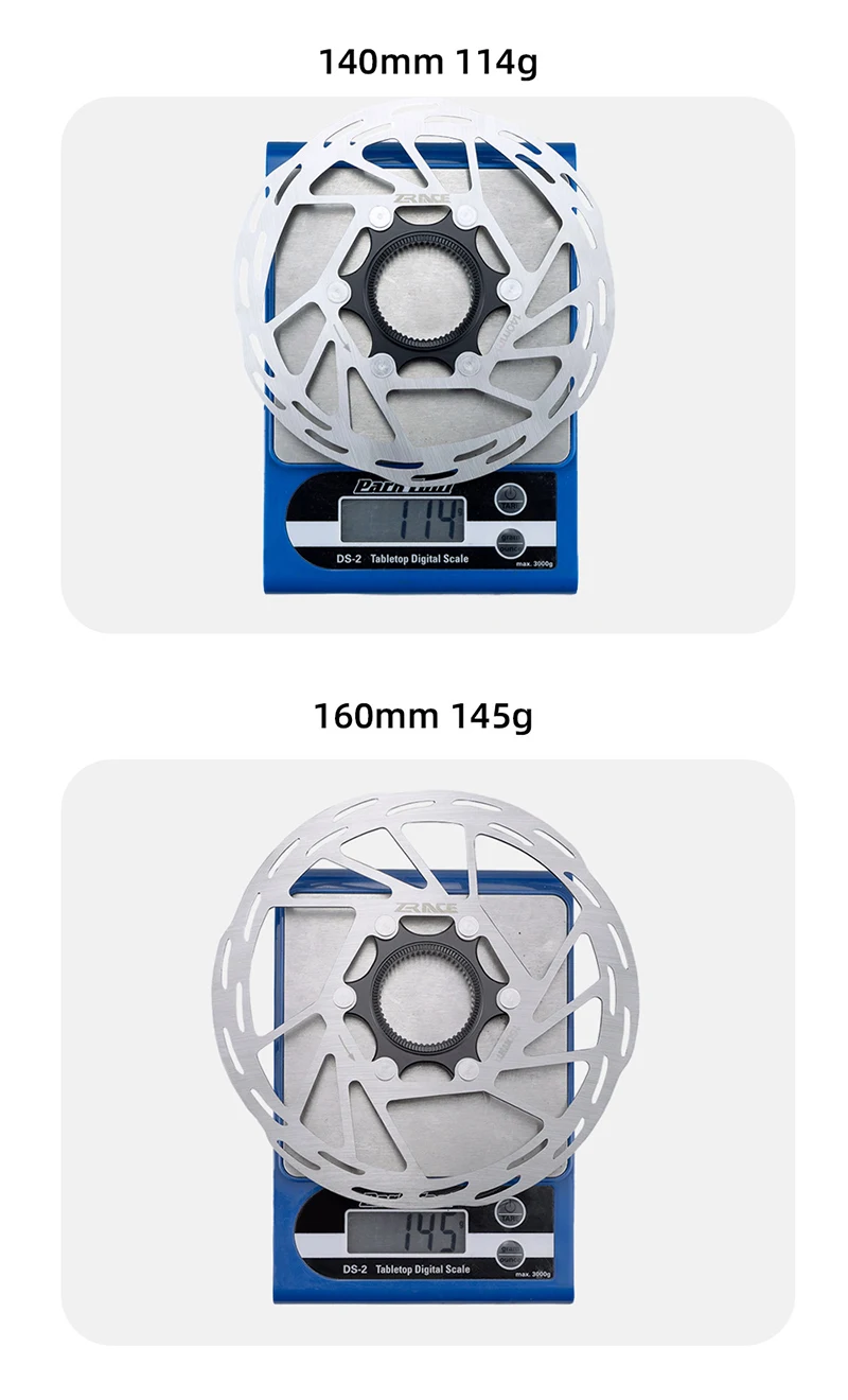 ZRACE Center Lock Brake Disc Rotor Strong Heat Dissipation Floating 140/160/180/203, for MTB / Road