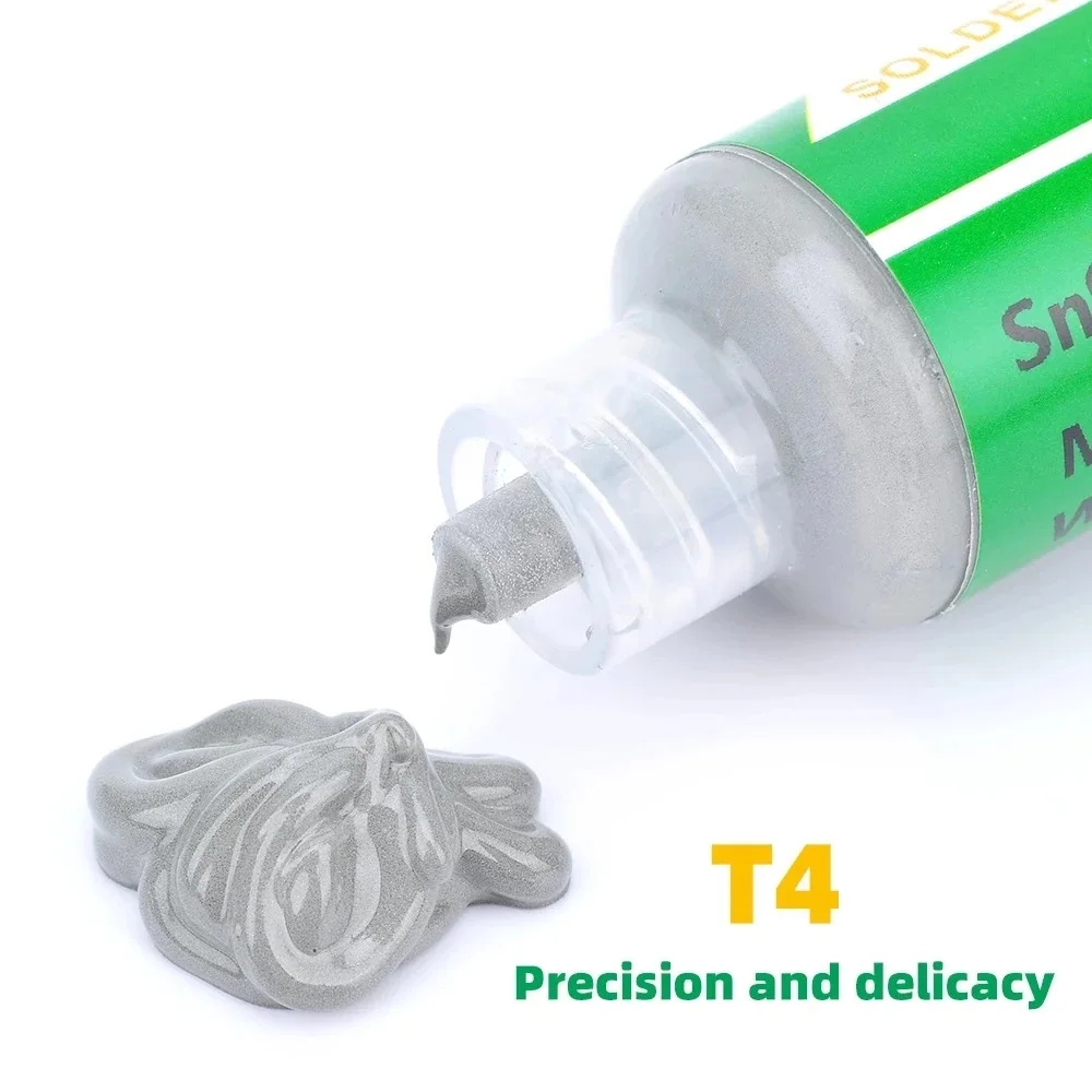 KEK Solder Paste Silver-containing 3% Sn96.5Ag3.0Cu0.5 Needle Tube Type Silver-containing Solder Melting Point 217