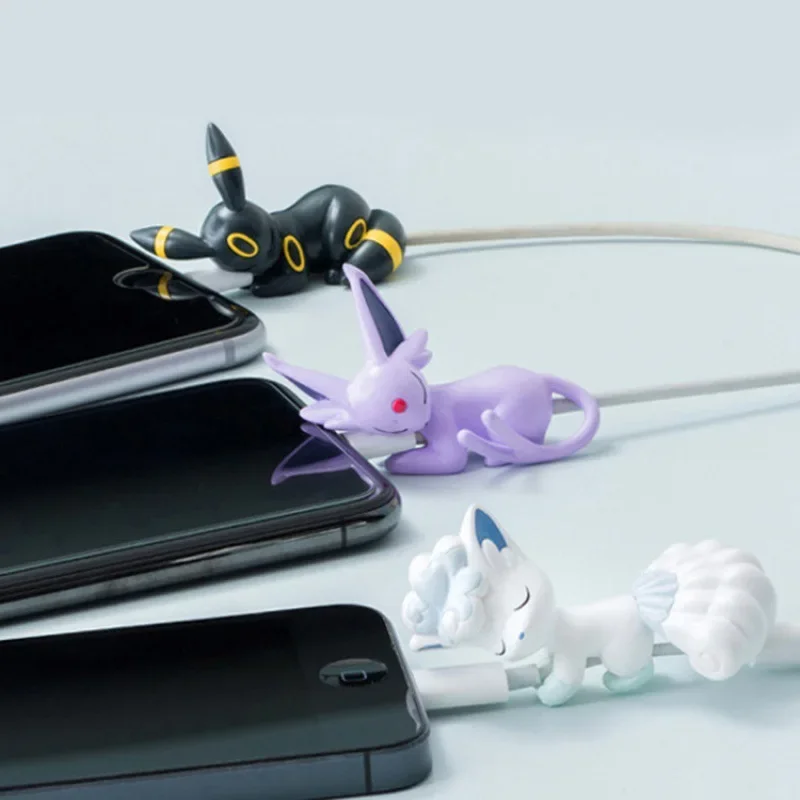 Data Cable Protective Sleeve Fashion Cartoons Figure Buckle Usb Charging Cable Thread Bite Protective Cover