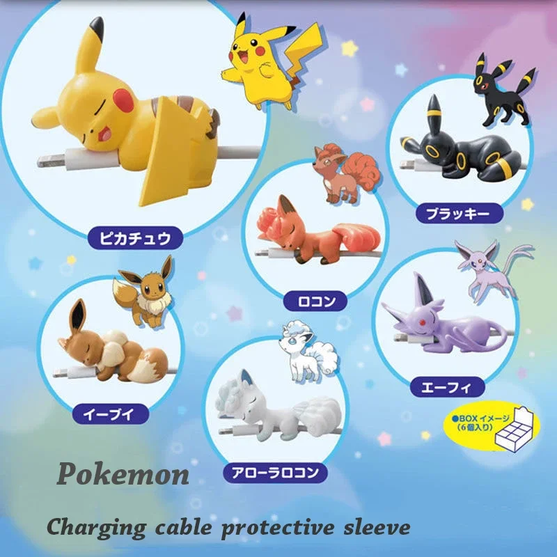 Data Cable Protective Sleeve Fashion Cartoons Figure Buckle Usb Charging Cable Thread Bite Protective Cover