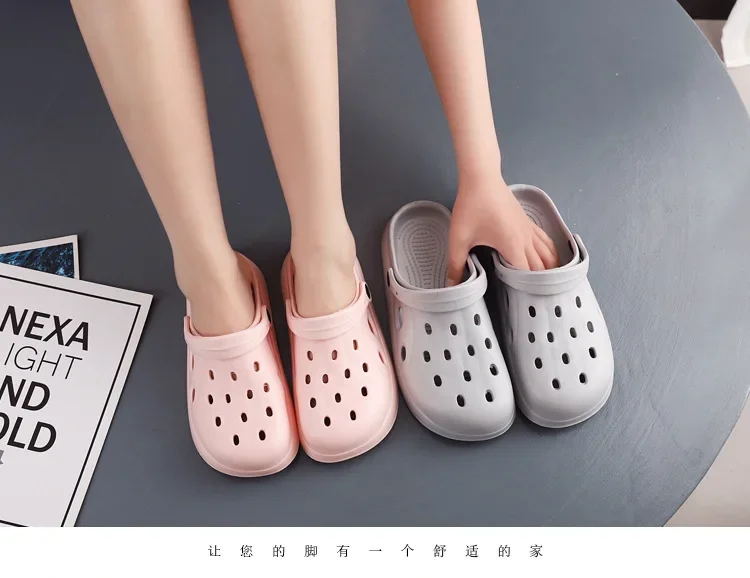 Mens Summer Beach Sandals Unisex Casual Garden Clogs Outdoor Wide Toe Cross Sandals for Ladies Non Slip House Shower Slippers