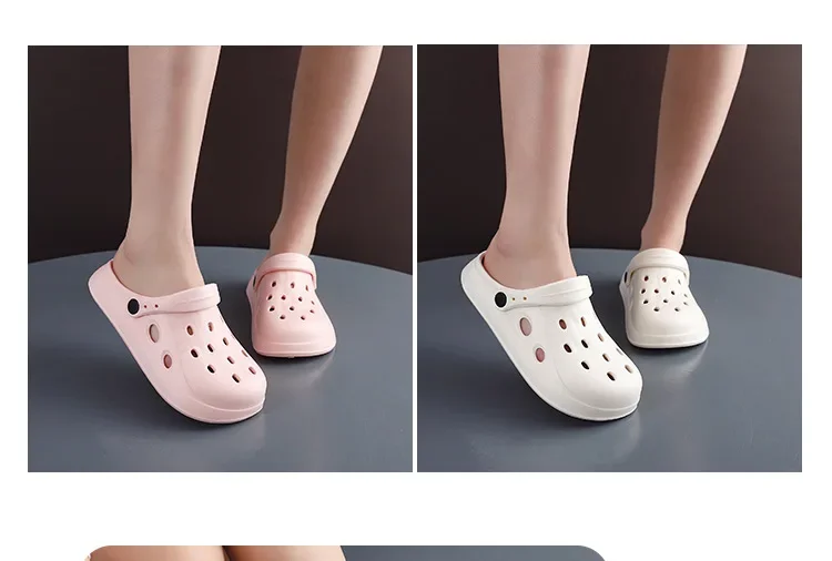 Mens Summer Beach Sandals Unisex Casual Garden Clogs Outdoor Wide Toe Cross Sandals for Ladies Non Slip House Shower Slippers