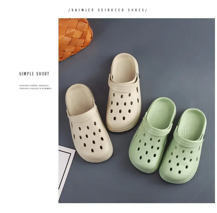 Mens Summer Beach Sandals Unisex Casual Garden Clogs Outdoor Wide Toe Cross Sandals for Ladies Non Slip House Shower Slippers