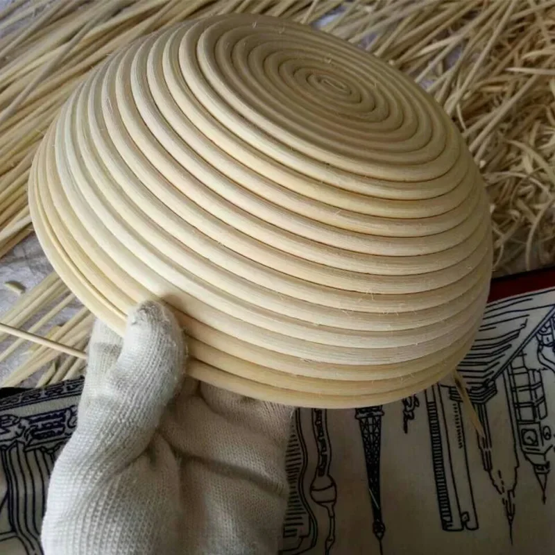 Rattan Bread Proofing Basket Bread Basket Oval Rattan Wicker Dough Fermentation Sourdough Banneton