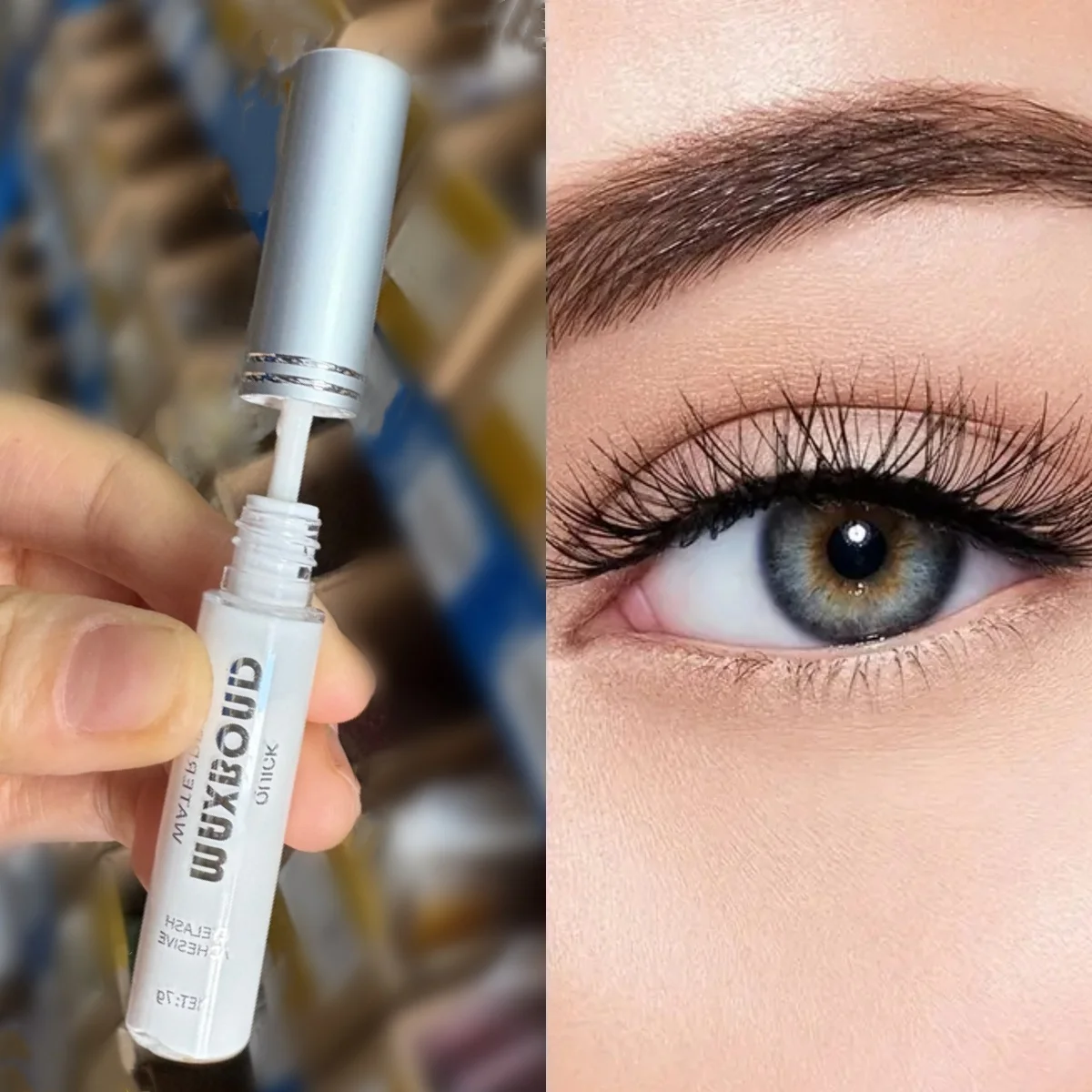 7g Quick Dry Invisible False Eyelash Glue Styling Transparent Natural Fake Eyelashes Extension Glue Adhesive Waterproof Makeup *