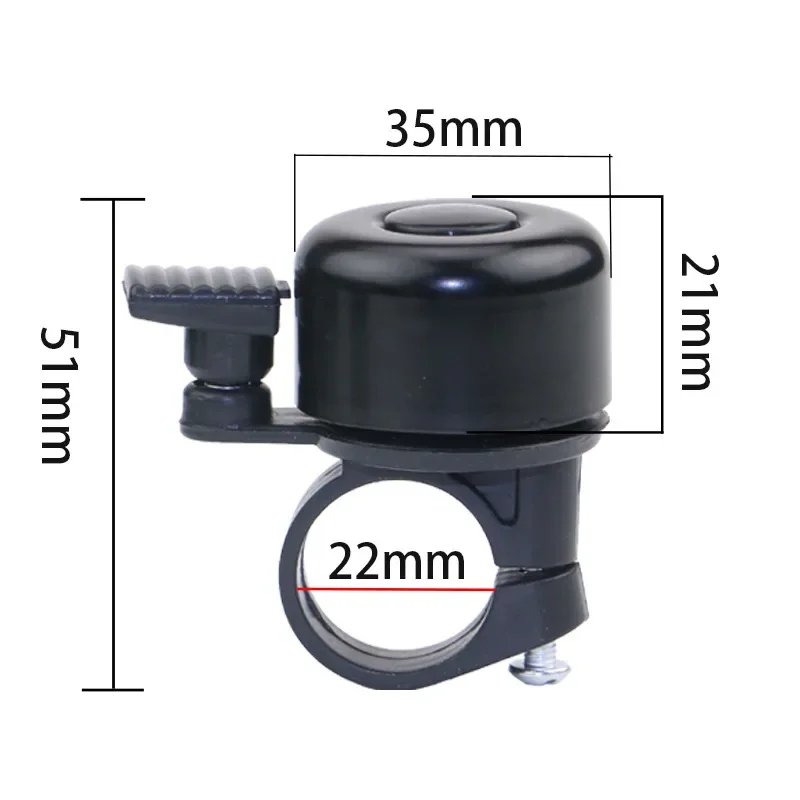 MTB Bicycle Bell Aluminum Alloy Bike Handlebar Bell Ring Mountain Road Cycling Safety Warning Bicycle Horn Cycling Accessories