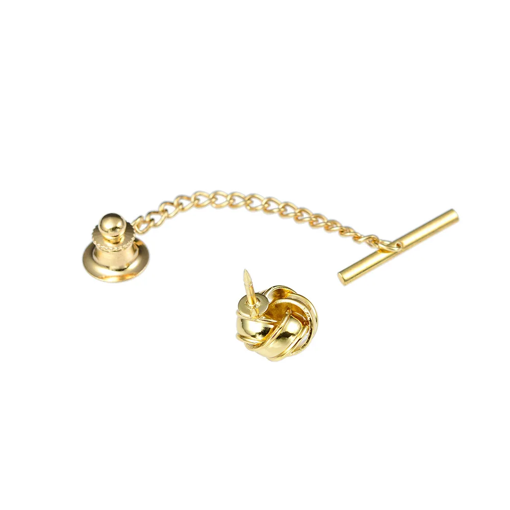 Men Tie Navy Gold Striped Business Formal Necktie Handkerchief Cuffinks Ring Set Jacquard Woven Wedding Tie DiBanGu