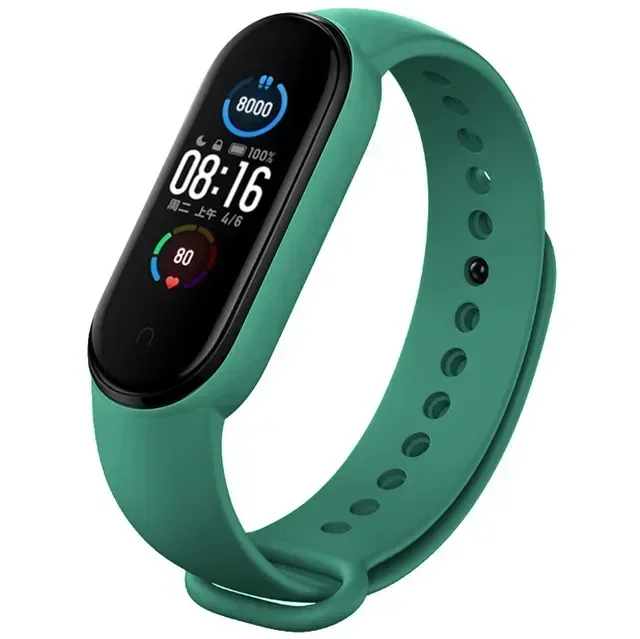 Watch Strap For Xiaomi Mi Band 7 6 5 4 3 Wristband Silicone Bracelet Wrist Straps MiBand 3/4 Band5 Band6 Smartwatch Accessories