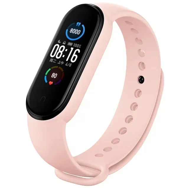 Watch Strap For Xiaomi Mi Band 7 6 5 4 3 Wristband Silicone Bracelet Wrist Straps MiBand 3/4 Band5 Band6 Smartwatch Accessories