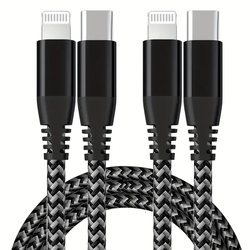 1PC 2PCS MFi Certified Fast Cable durable Nylon Braided Cord USB C to Lightning Cable Fast Charging Data for iPhone 14 13 12 11