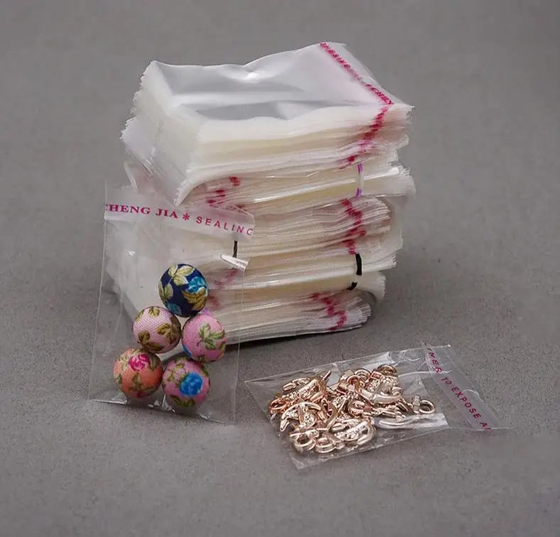 Opp Transparent Seal, Cellophane, Self-adhesive, Plastic, Jewelry, Cellophane, Candy, Cookies, Gift Wrap, Non-porous Bag