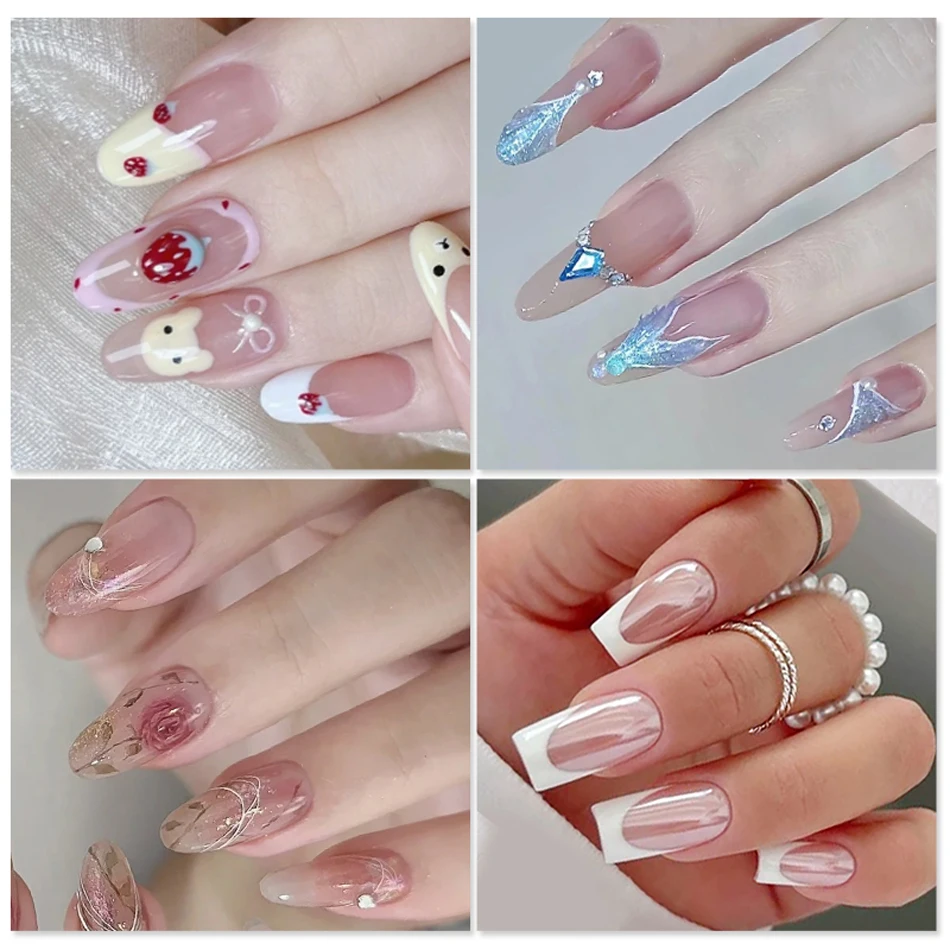 BORN PRETTY Classic Plaid French Nail Stamping Plates Easy Design Flower Leaves Nail Printing Stencil Floral Line Stamp Template