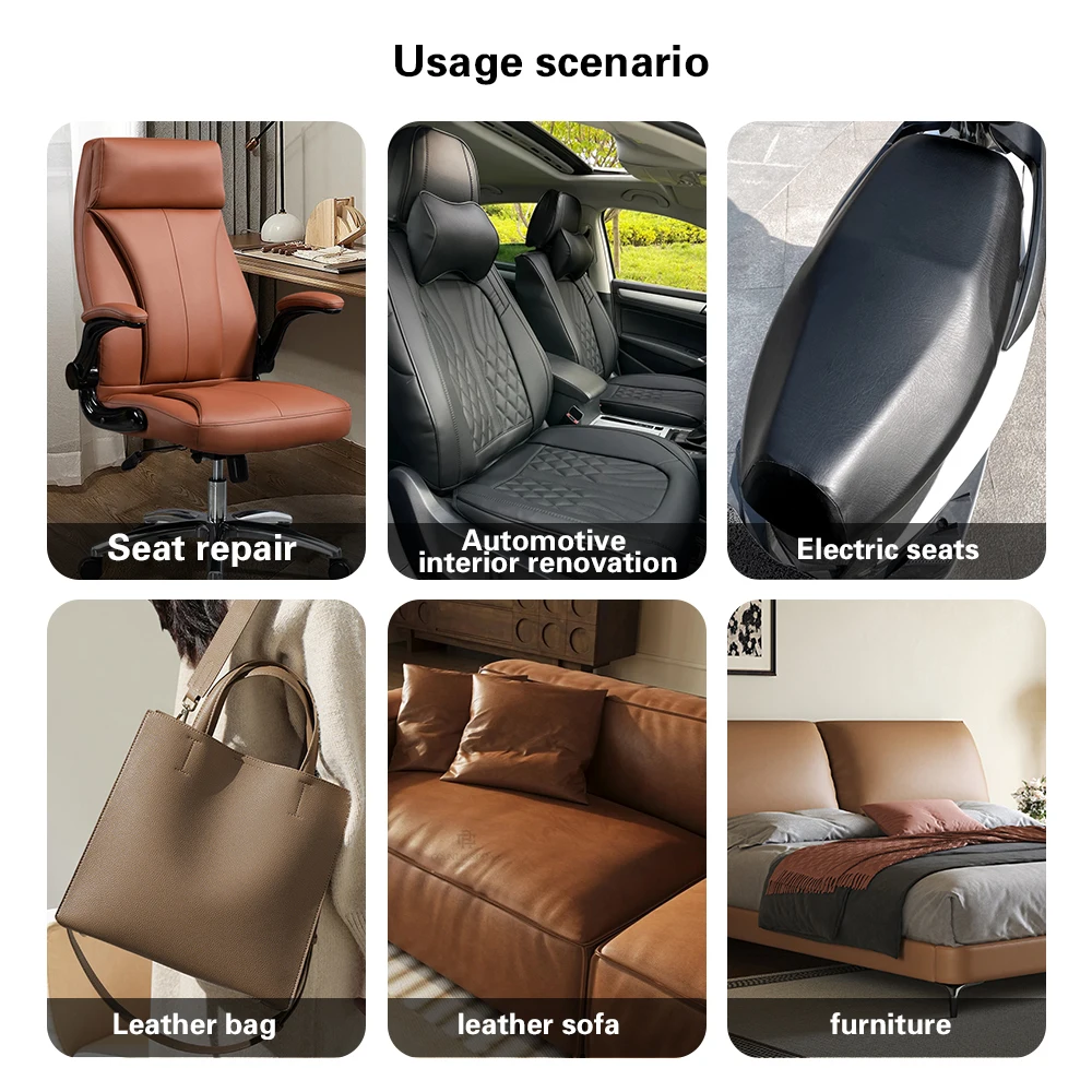 PU Leather Self Adhesive Sofa Leather Repair DIY Bed Soft Patch Sticker Repair Subsidy Renew Decal Car Motorcycle Seat Repair