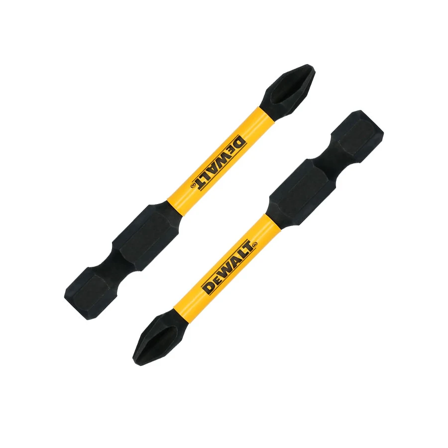 DEWALT 2/5/10PCS PH2 57mm Impact Screwdriver Bits Phillips Bit Electric Screwdriver Drill Bits Power Tool Accessories DWA2PH21RB