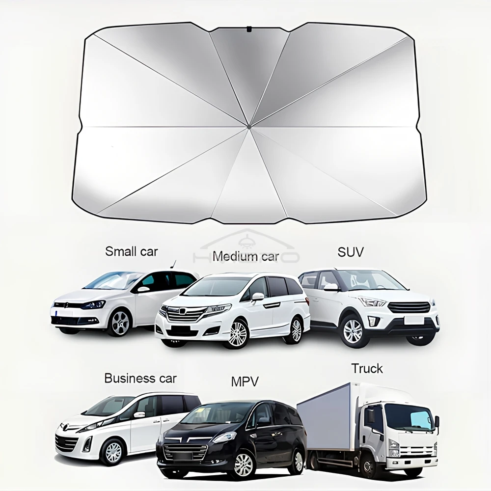 Multi Purpose Convenient Foldable Car Windshield Sunshades Interior Protechor Accessorie Part Auto Parasol Umbrella Front Covers