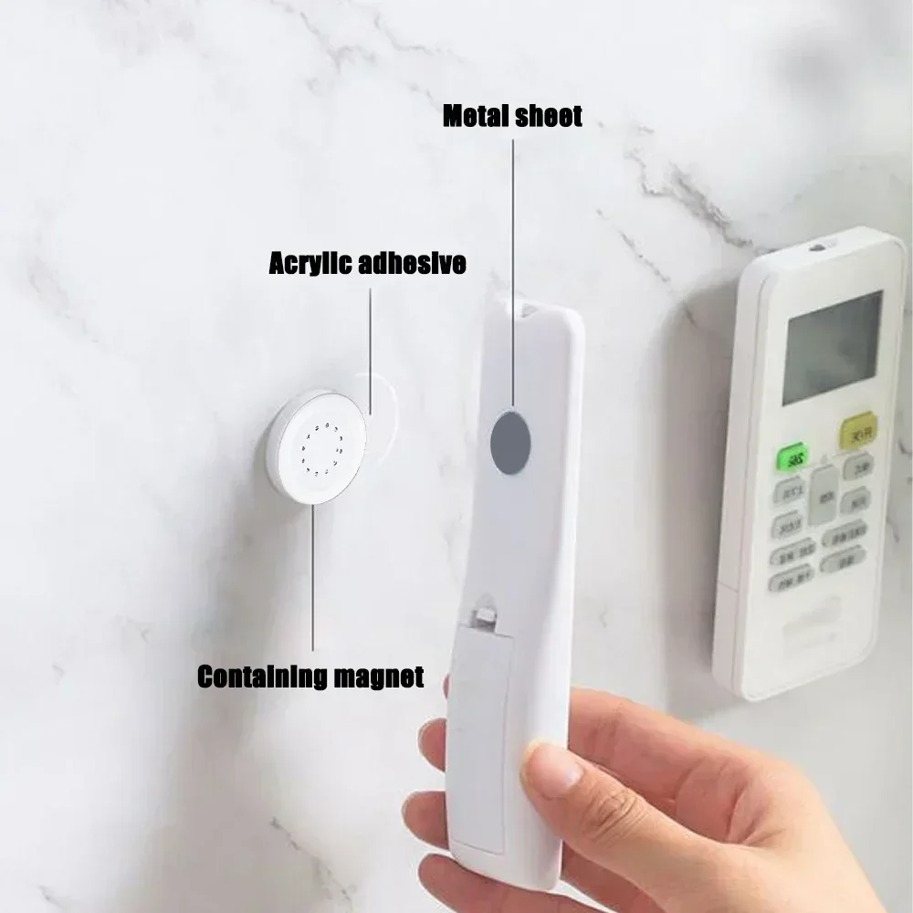 Strong Magnetic Hook Remote Control Hook Home Organizer Magnetic Wall Hanging Keychain Anti-lost Storage Garden Iman Magnet
