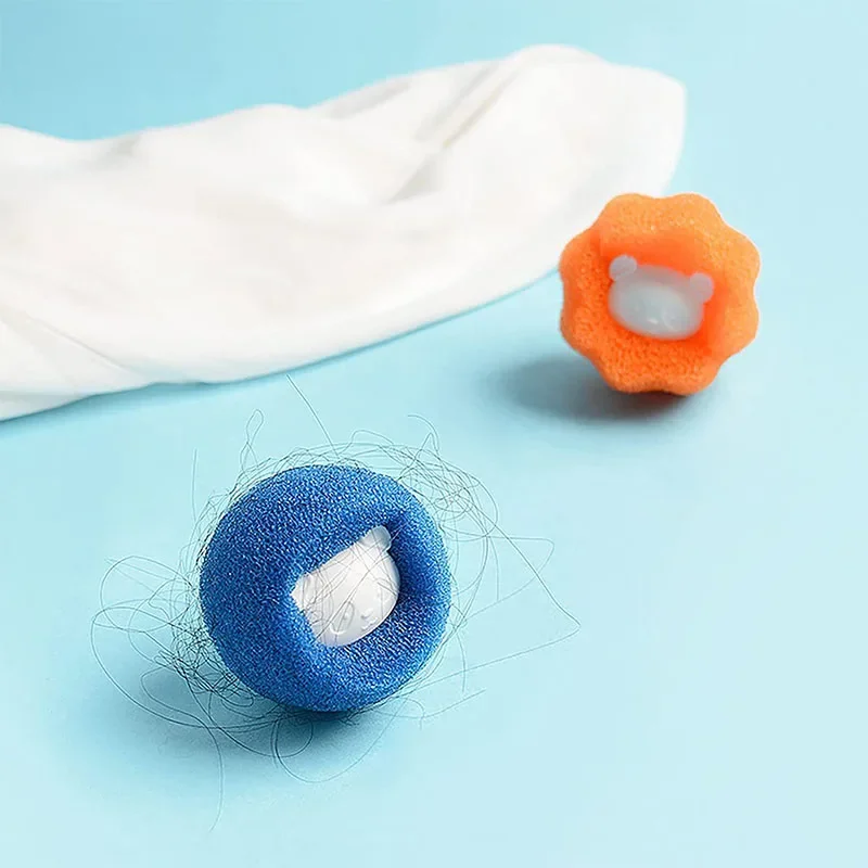 Laundry Balls 3-10pcs Laundry Balls Pet Hair Remover Reusable Balls Washing Machine Filter Removes Lint From Clothes Ball Catch
