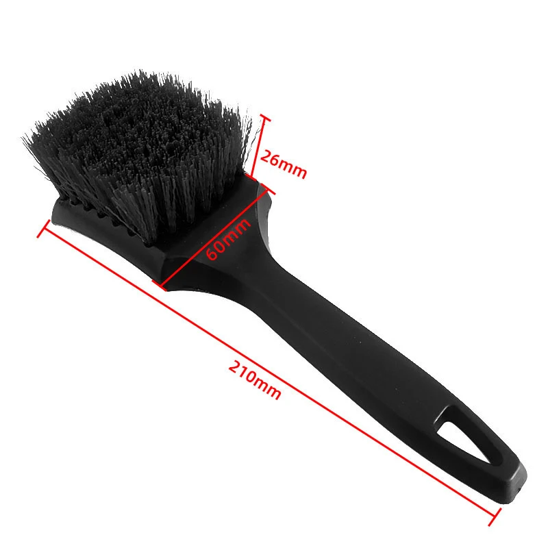 Tire Brush Hard Bristle Brush Car Beauty Brush Cleaning Brush Multi-functional Wheel Rim Foot Pad Fabric Cleaning Brush