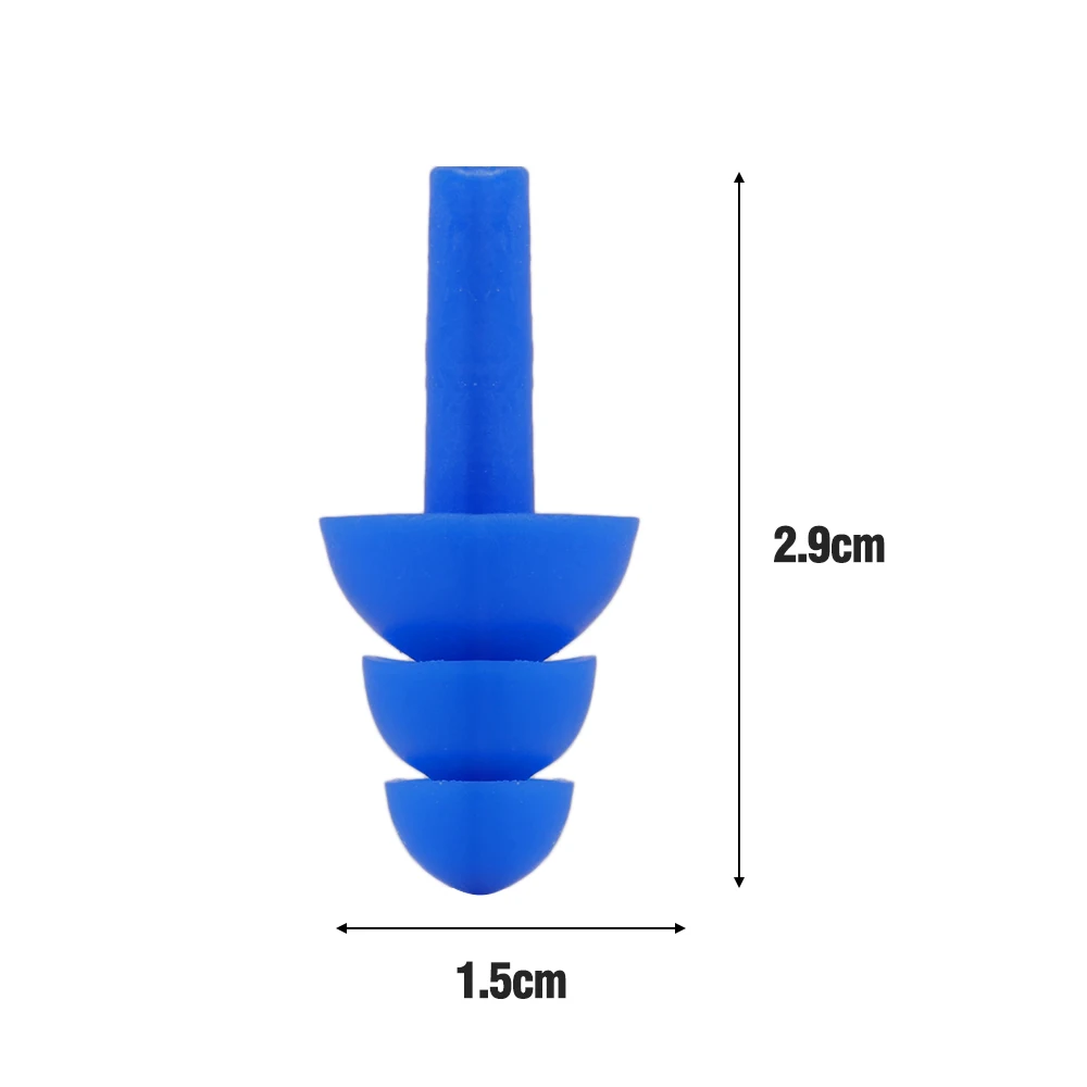25/1Pair Ear Plugs Sleeping Noise Cancelling Reusable Silicone Sound Block Earplugs Summer Waterproof Swimming Ear Plug With Box