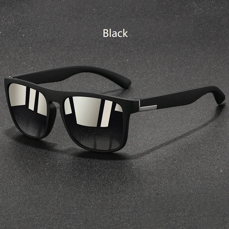 Fashion Vintage Square Sunglasses Men Women Fishing Driving Man Luxury Brand Designer Sun Glasses Anti-Glare Retro Eyewear