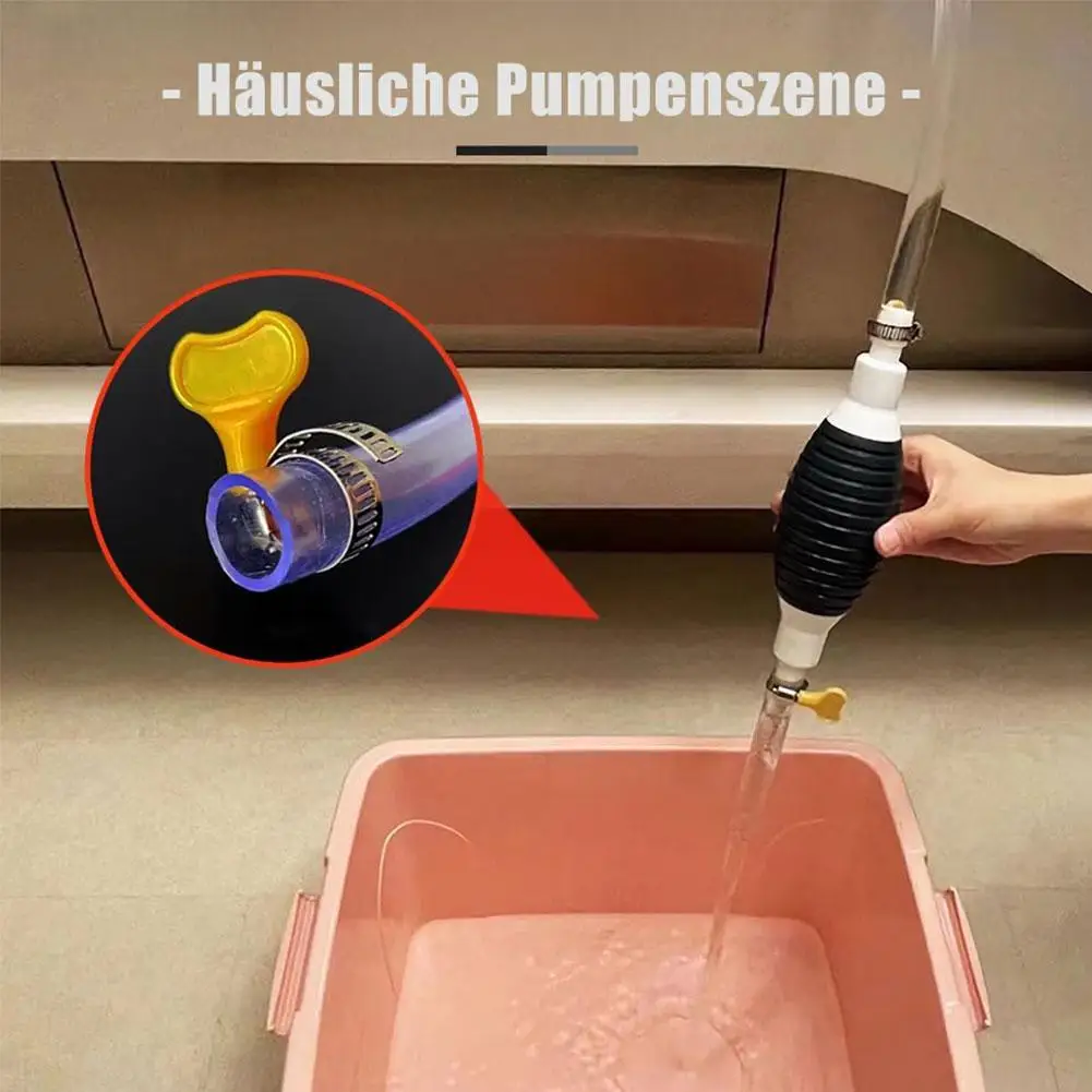 Hand Fuel Pump Car Fuel Tank Sucker Oil Transfer Fuel Pump Petrol Diesel Liquid Manual Pump Syphon Fuel Saver For Gas