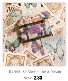 JIANWU 100sheets/50sheets Cute Plan Series Memo Pad Kawaii To Do List Weekly Plan Daily Plan Stationery School Office Supplies