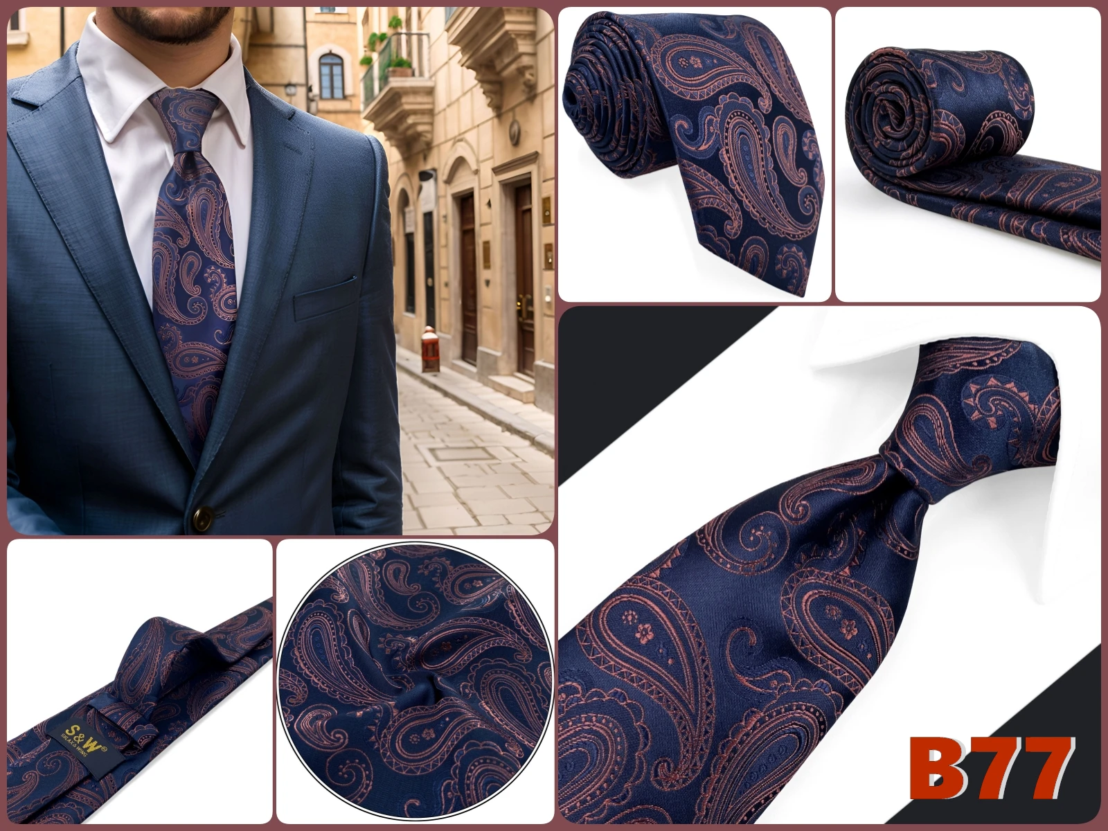 Paisley Necktie Tie for Men 160cm XL Extra Long Fashion Wedding Luxury Vintage Big and Tall Dropshipping Gravatas