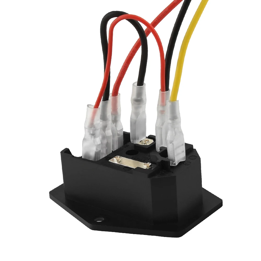 3D Printer Parts 220V/110V Power Supply Switch Male Socket with Fuse for 3D Printer DIY 3D Printer Accessories