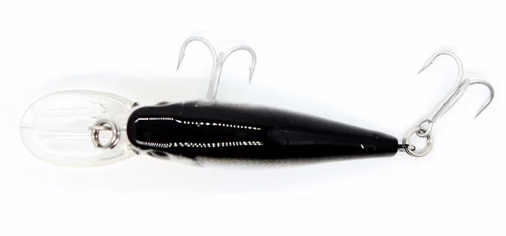 AOCLU Floating Wobbler Jerkbait 40mm 2.5g Diving 0.8m Deep Small Minnow Shad Crank Lure Bass Trout Mackerel Boat Inshore Fishing