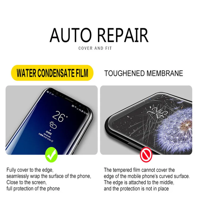 S23Ultra S22Ultra Soft Hydrogel Film For Samsung S20 S21 Ultra 20FE S21FE S10E S10 5G HD Screen Protector Galaxy Note20Ultra 10+
