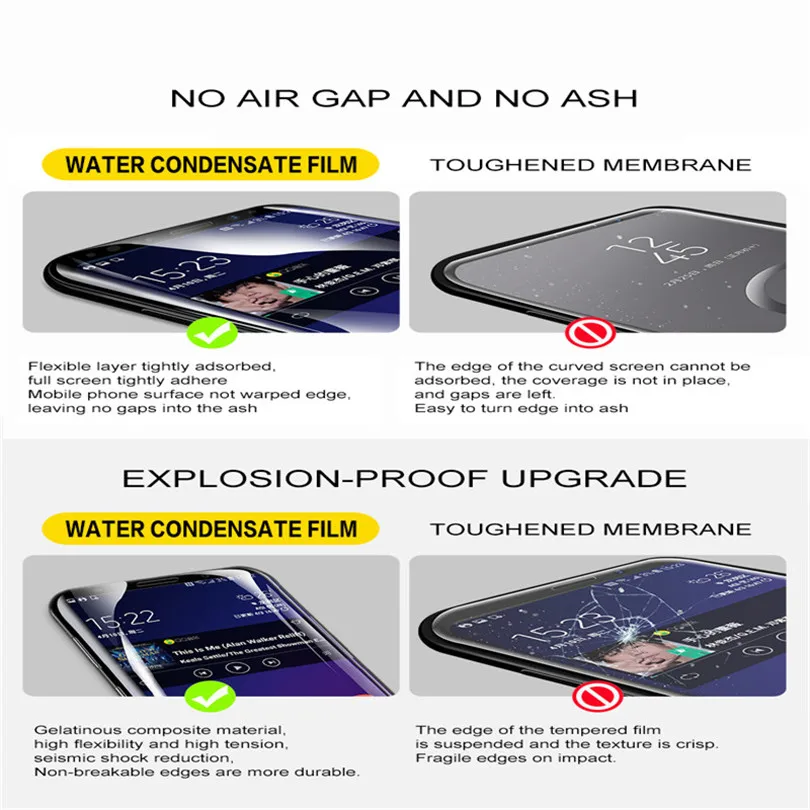 S23Ultra S22Ultra Soft Hydrogel Film For Samsung S20 S21 Ultra 20FE S21FE S10E S10 5G HD Screen Protector Galaxy Note20Ultra 10+