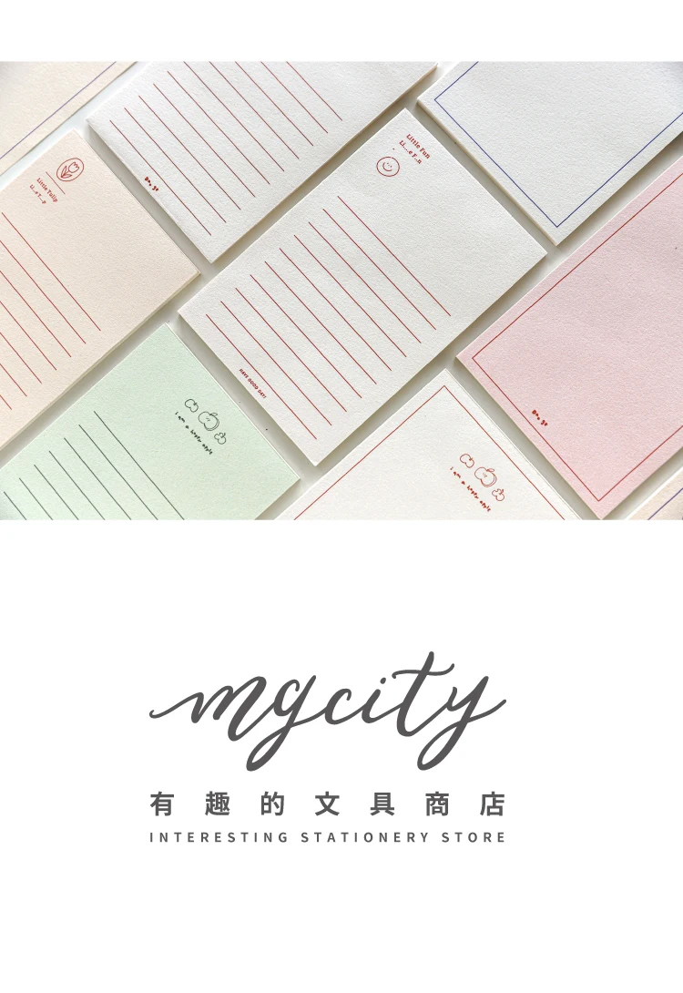 Yoofun 30 Sheet North Island Holiday Series Memo Pad WordBook Portable Plan Pad Message Notepads Journal Note Kawaii Stationery