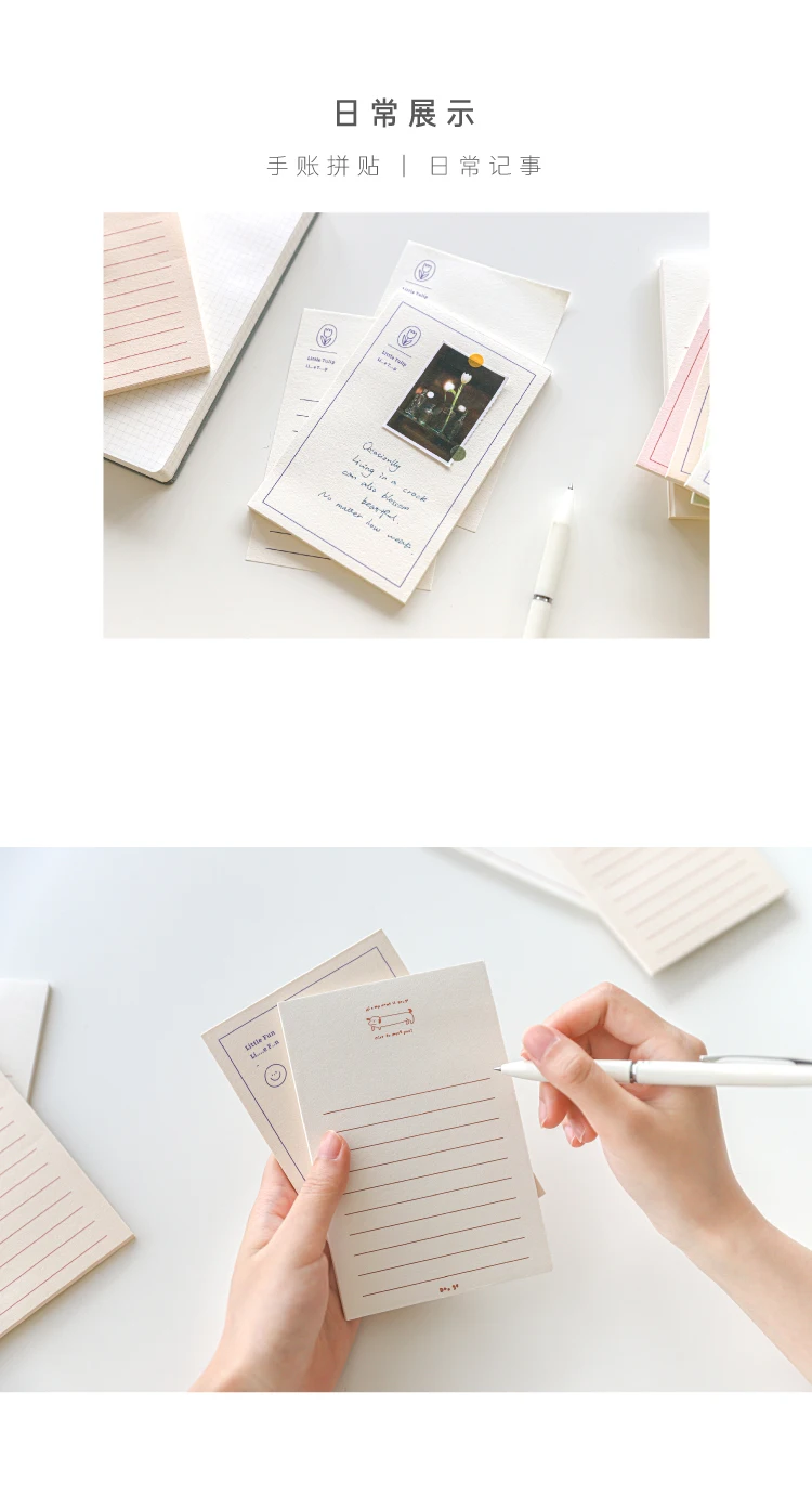 Yoofun 30 Sheet North Island Holiday Series Memo Pad WordBook Portable Plan Pad Message Notepads Journal Note Kawaii Stationery