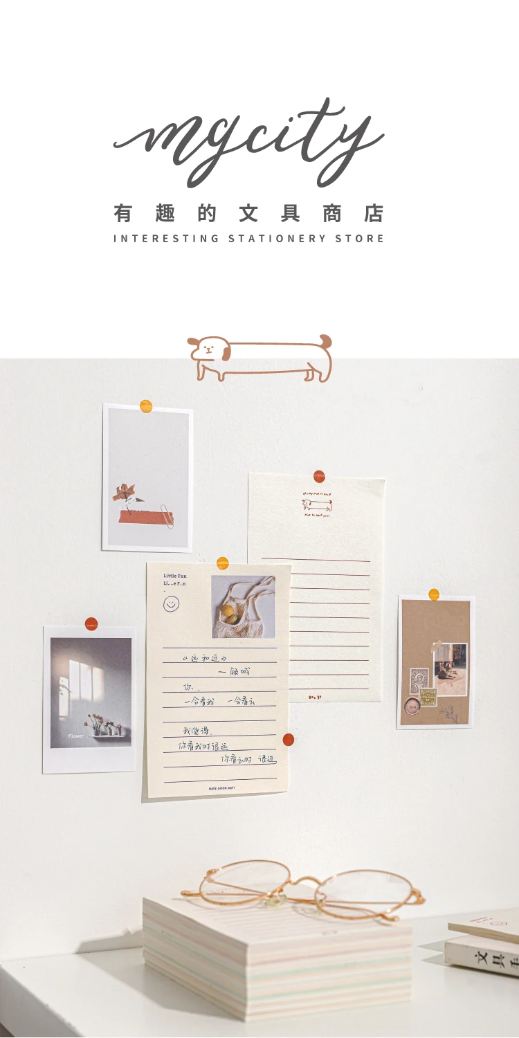 Yoofun 30 Sheet North Island Holiday Series Memo Pad WordBook Portable Plan Pad Message Notepads Journal Note Kawaii Stationery