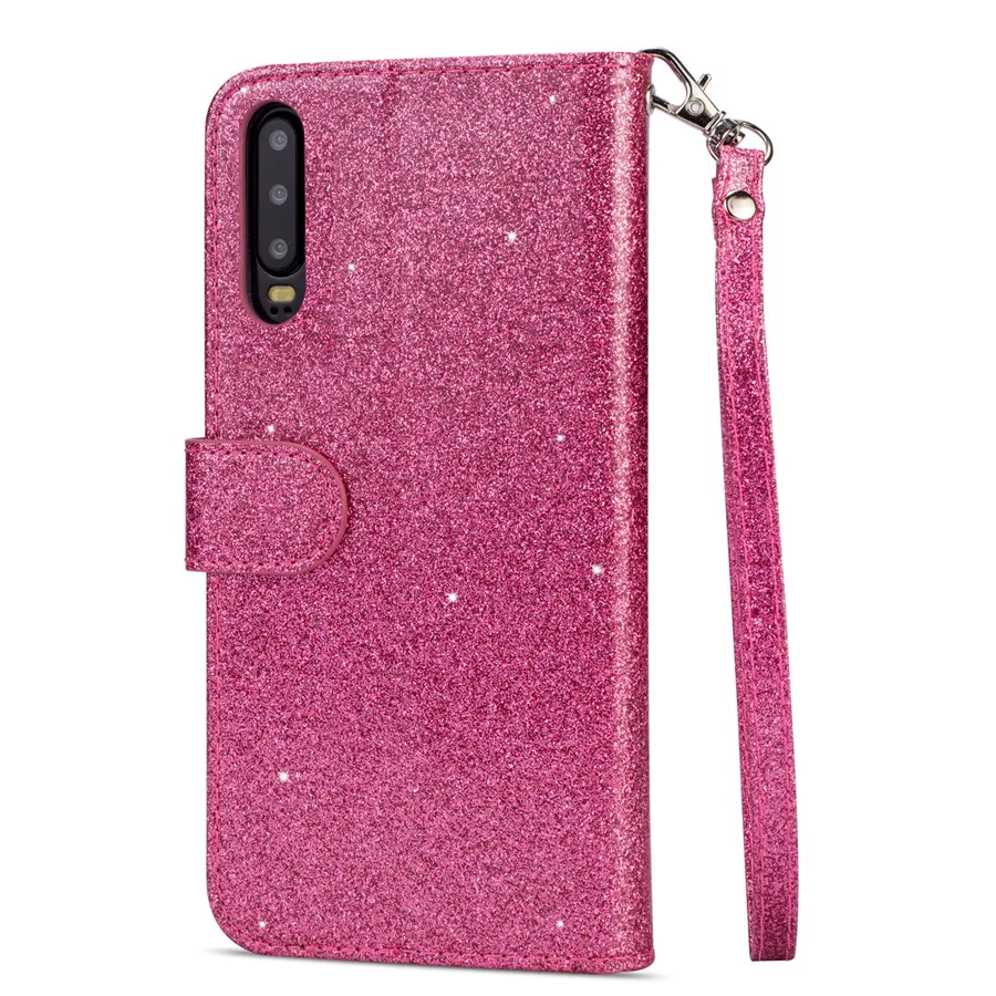 Fashion Glitter Wallet Card Slots Flip Leather Case For Samsung Galaxy S26 Ultra S25 Plus S24 FE S23 A16 A17 A36 A37 A55 A56 A57