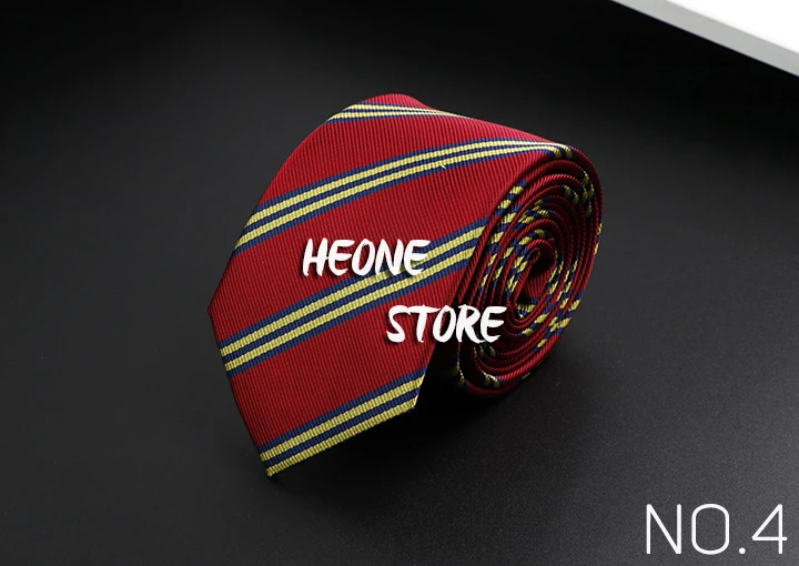Stylish Men's Stripe Necktie College Style Red Navy Blue Green Multi-color Twill Cosplay Party Business Wedding Trendy Neck Ties