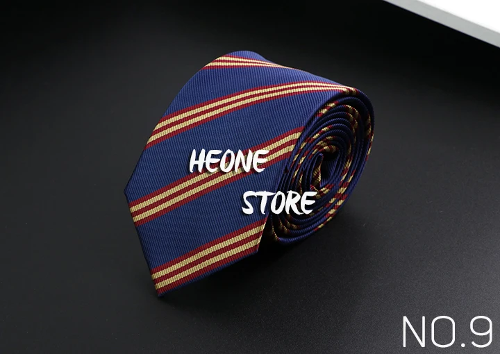 Stylish Men's Stripe Necktie College Style Red Navy Blue Green Multi-color Twill Cosplay Party Business Wedding Trendy Neck Ties