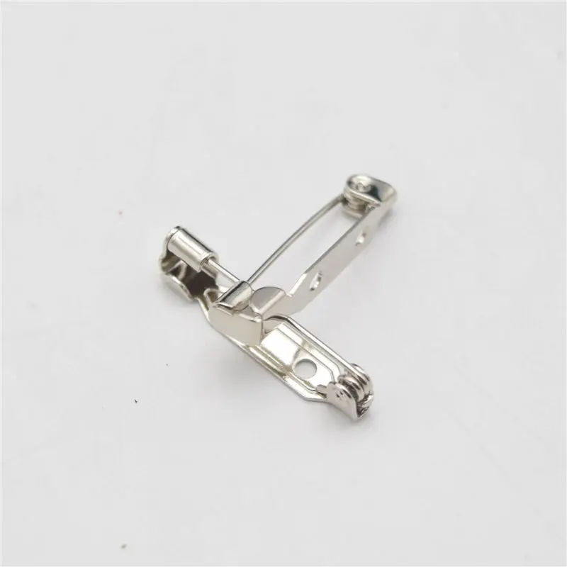 100pcs High Quality Safety pin Brooch Base Back Bar Badge Holder Brooch Pins DIY Jewelry Finding