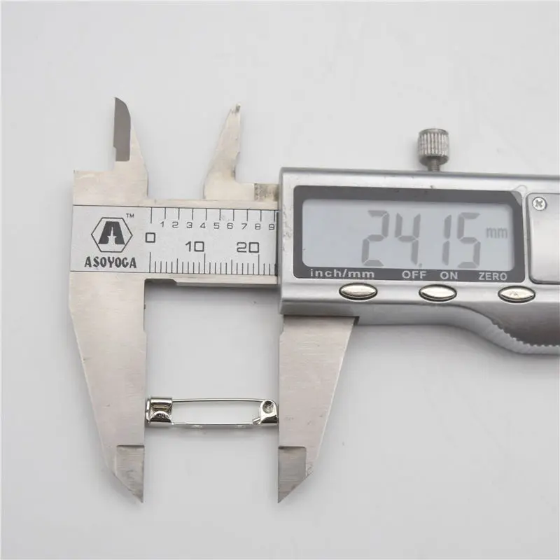 100pcs High Quality Safety pin Brooch Base Back Bar Badge Holder Brooch Pins DIY Jewelry Finding